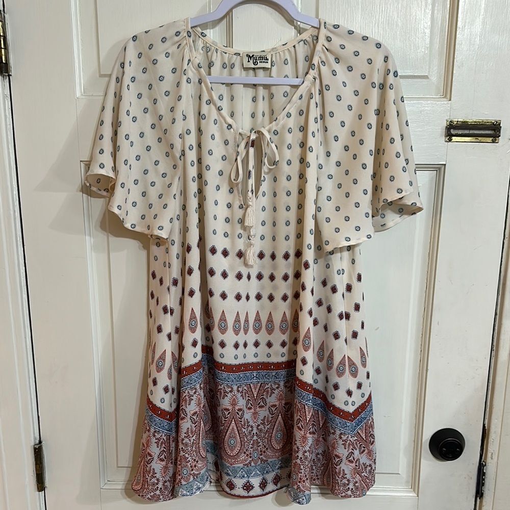 EUC show me your mumu boho dress size M